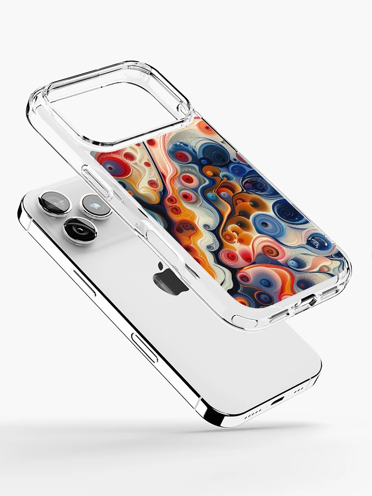 Thumbnail 2 of 5, iPhone Case, Abstract pattern designed and sold by Print2Harbor.