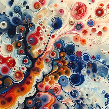 Artwork thumbnail, Abstract pattern by Print2Harbor