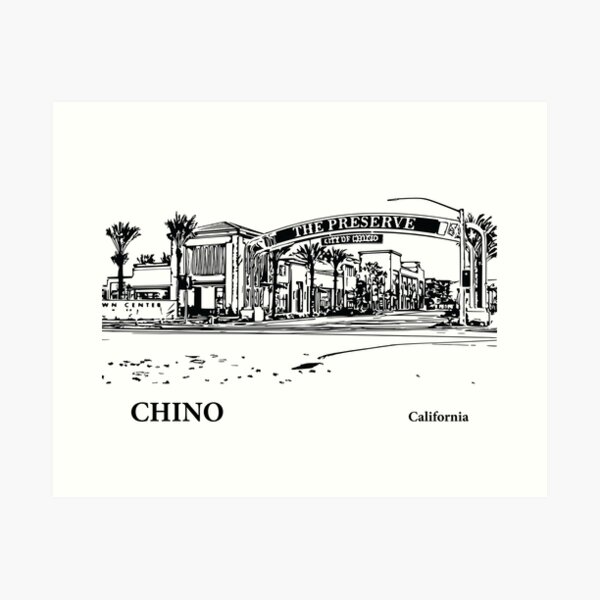 Vista previa del artículo con la obra «chino california», diseñado y vendido por Lakeric.