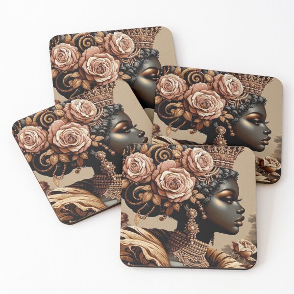 Artikelvorschau, Mattgoldbraune Baroque Queen entworfen und verkauft von DesignsByPrnces.