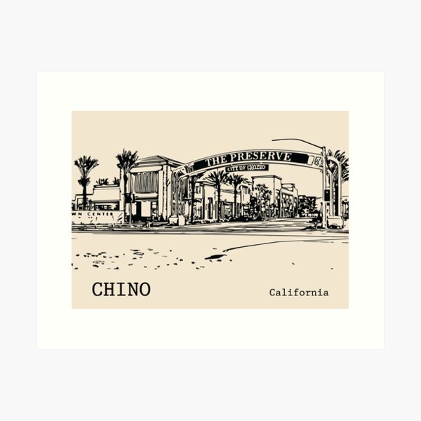 Vista previa del artículo con la obra «chino california», diseñado y vendido por Lakeric.