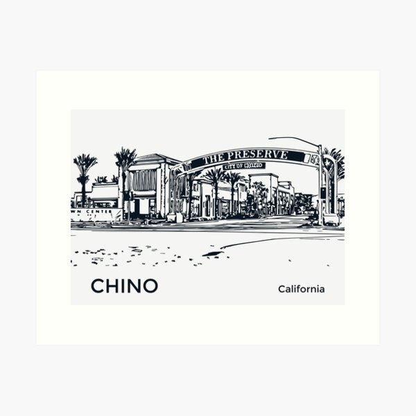 Vista previa del artículo con la obra «chino california», diseñado y vendido por Lakeric.