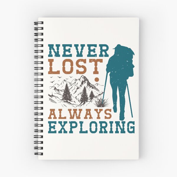 Item preview, Never Lost - Always Exploring Adventure  designed and sold by Compass and a Camera.