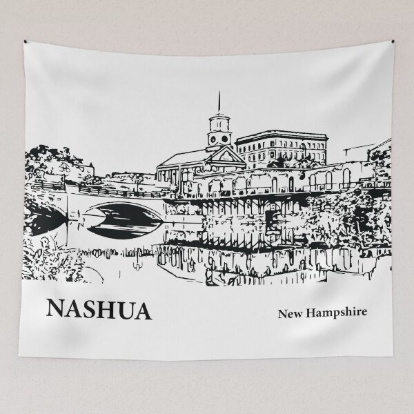 Item preview, Nashua New Hampshire designed and sold by Lakeric Cityscapes.