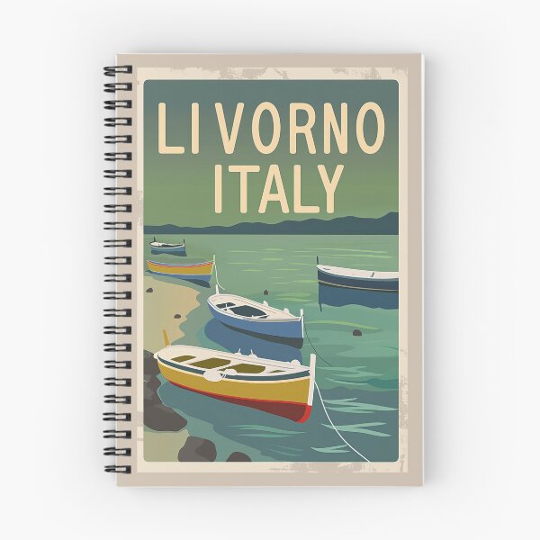 Item preview, A Vintage Travel Illustration of Livorno - Italy designed and sold by GoodOldVintage.