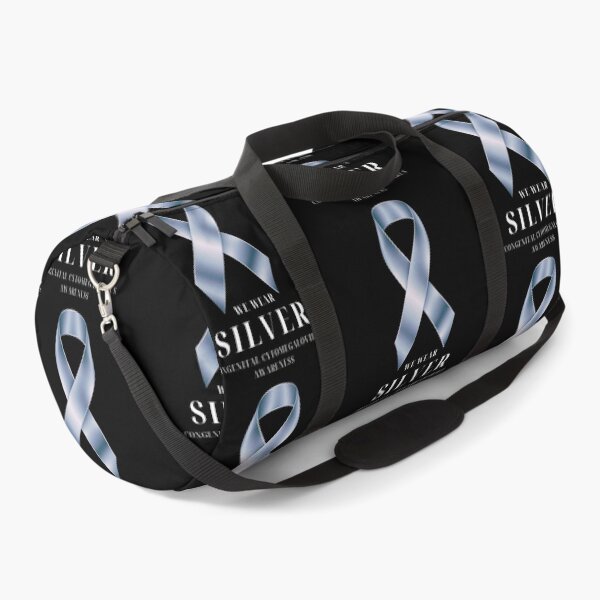 Item preview, Silver Ribbon for Congenital Cytomegalovirus Awareness designed and sold by Taans-Creation.