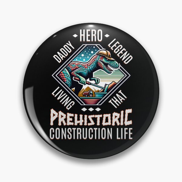 Item preview, Cool Prehistoric Construction Dad Appreciation designed and sold by Betsytiptoe.