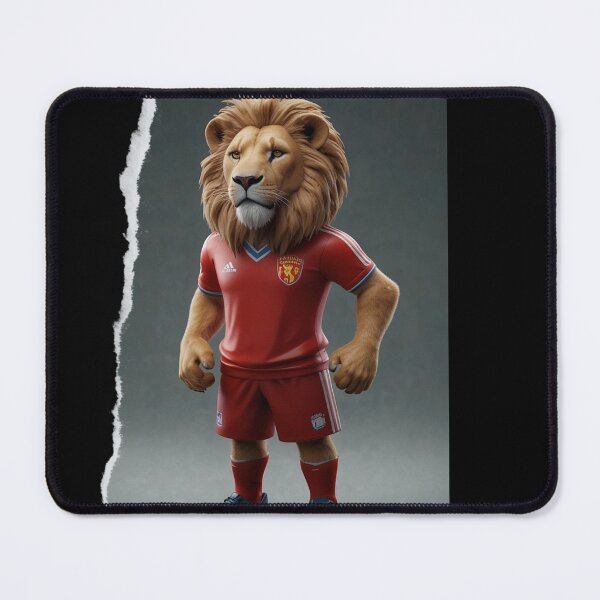 Item preview, Lion Footballer Illustration designed and sold by Influcoast.