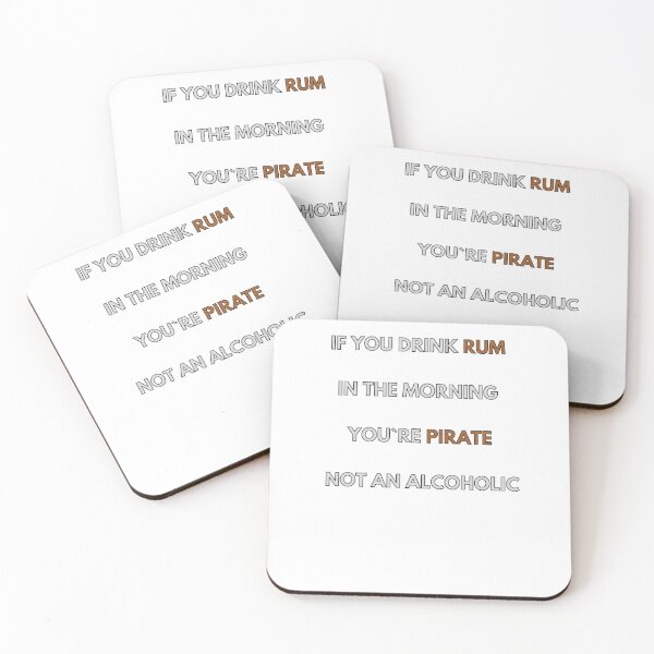Item preview, Drinking funny, you`re not alcoholic if you drink rum designed and sold by Vindexo.