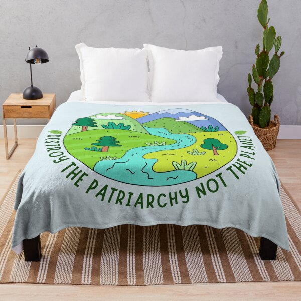 Item preview, Destroy the Patriarchy not the Planet designed and sold by Neadoodles.