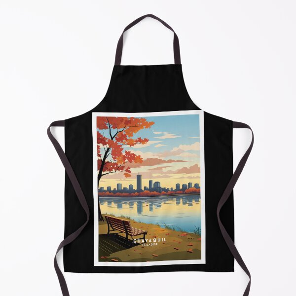 Item preview, Guayaquil Ecuador Vibrant Harbor designed and sold by NeuralVibe.