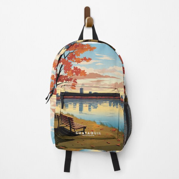 Item preview, Guayaquil Ecuador Vibrant Harbor designed and sold by NeuralVibe.