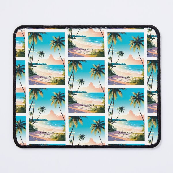 Item preview, Hyams Beach Australia Coastal Gem designed and sold by NeuralVibe.