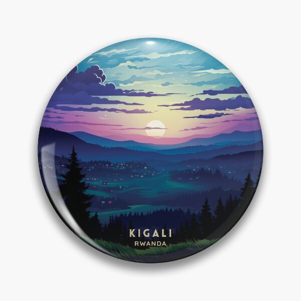 Item preview, Kigali Rwanda Urban Serenity designed and sold by NeuralVibe.