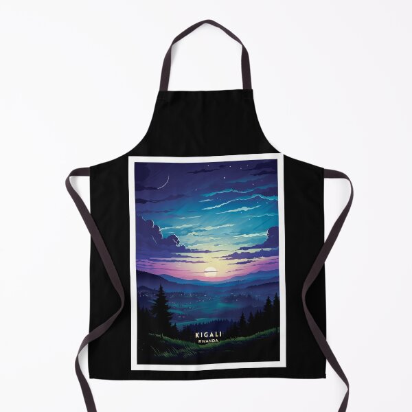 Item preview, Kigali Rwanda Urban Serenity designed and sold by NeuralVibe.