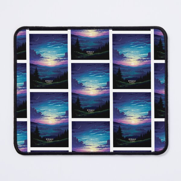 Item preview, Kigali Rwanda Urban Serenity designed and sold by NeuralVibe.
