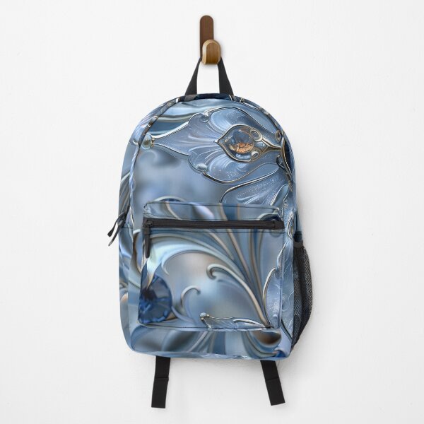 Item preview, Royal Pattern in Hues of Blue and Silver designed and sold by Print2Harbor.