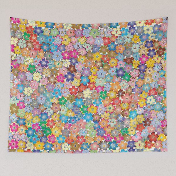 Item preview, Bright Flower Pattern designed and sold by Oak Mountain.