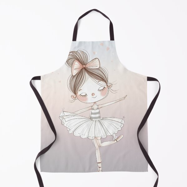 Item preview, Adorable Ballerina in Tutu Illustration designed and sold by ddproducts.