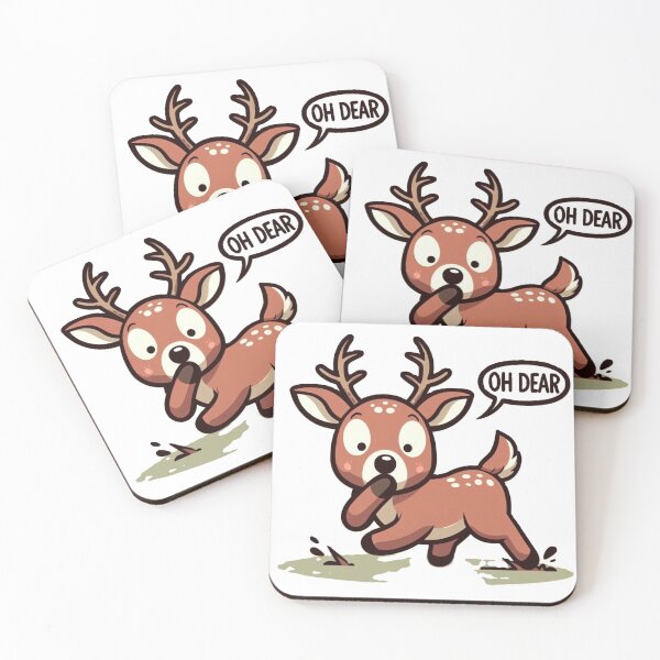 Item preview, Oh Deer (Dear)! designed and sold by DronzaX.