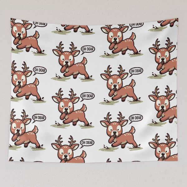 Item preview, Oh Deer (Dear)! designed and sold by DronzaX.