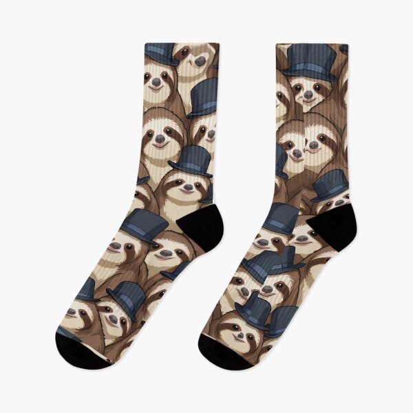 Item preview, Tophat Sloth Extravaganza designed and sold by Slick-Waffles.