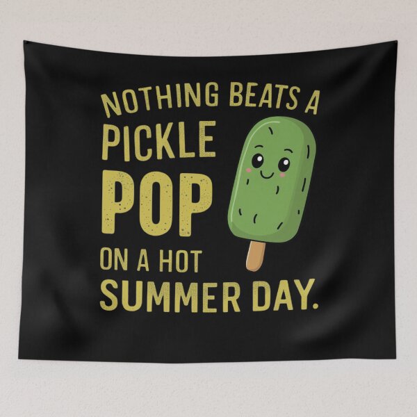 Item preview, Funny Pickle Pop Lover Summer Cool Pickle Lover for Hot Days designed and sold by BunBuntheDog-.