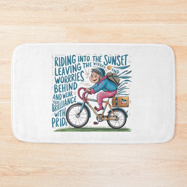 Item preview, bicycle camping  designed and sold by SkywaveDesign.