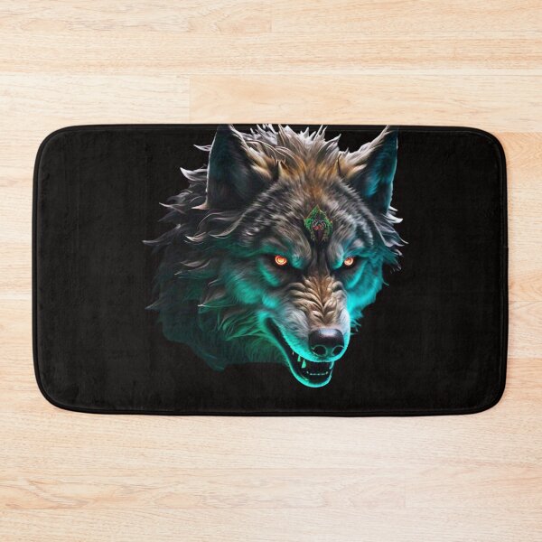 Artikelvorschau, Wolfskopf entworfen und verkauft von Highhocreations.