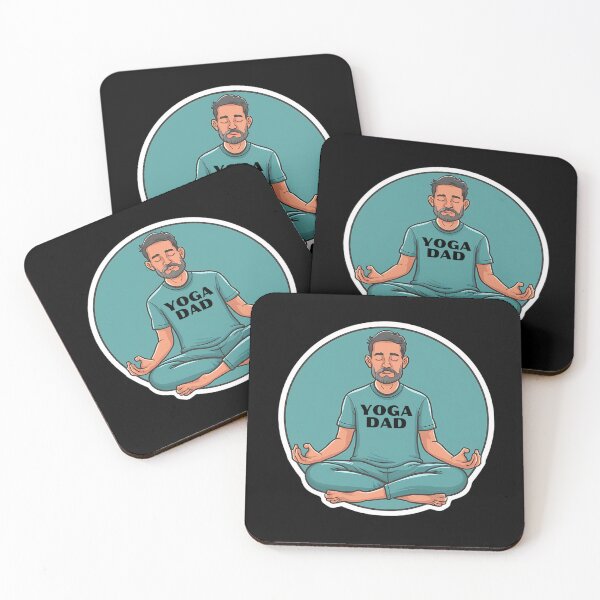 Item preview, Yoga Dad Meditation Pose Happy Father's day designed and sold by Taans-Creation.