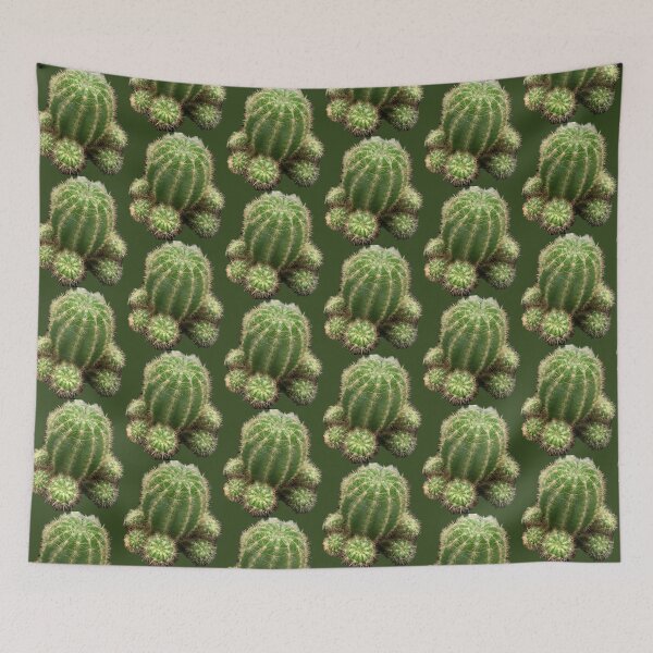 Item preview, Green cactus with sharp thorns designed and sold by pipikijung.
