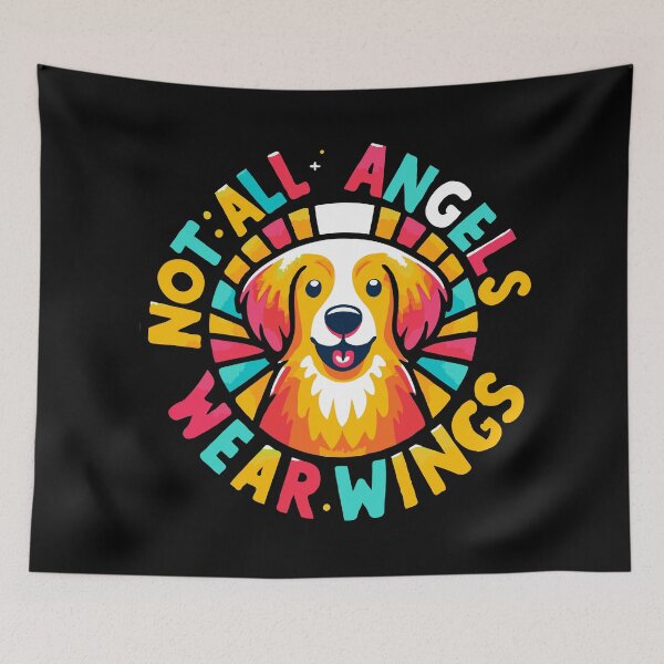 Item preview, Not All Angels Wear Wings - Vet Gift Dog Lover Gift designed and sold by TeesYouWant.