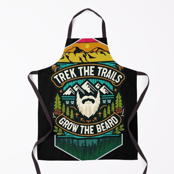 Item preview, Trek the Trails, Grow the Beard designed and sold by ZbigArt.