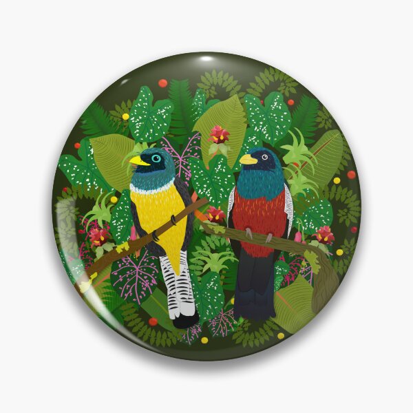Item preview, Trogon Birds in Paradise designed and sold by liveinpaper.