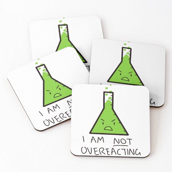 Item preview, I AM NOT OVEREACTING designed and sold by Yellowdeer73.