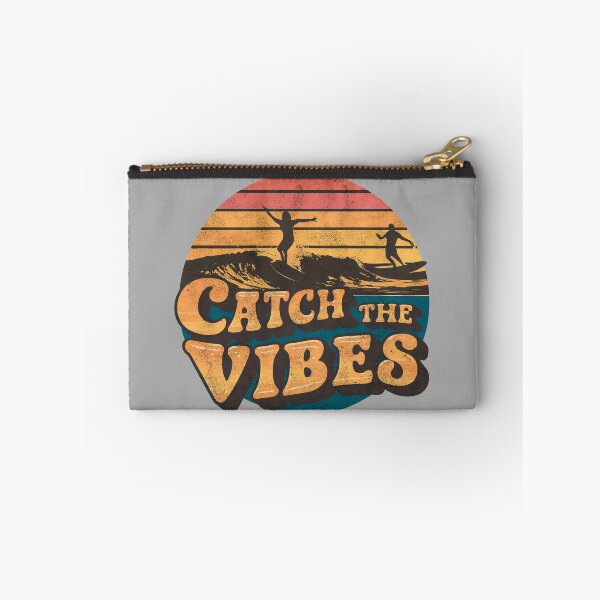 Item preview, Summer t shirt CATCH THE VIBES Surf designed and sold by EdGraphy.