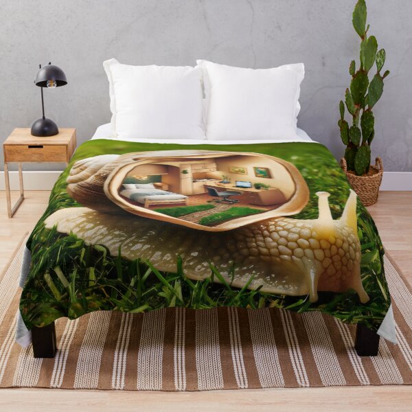 Item preview, The snail and his apartment. designed and sold by MyHappyArtShop.