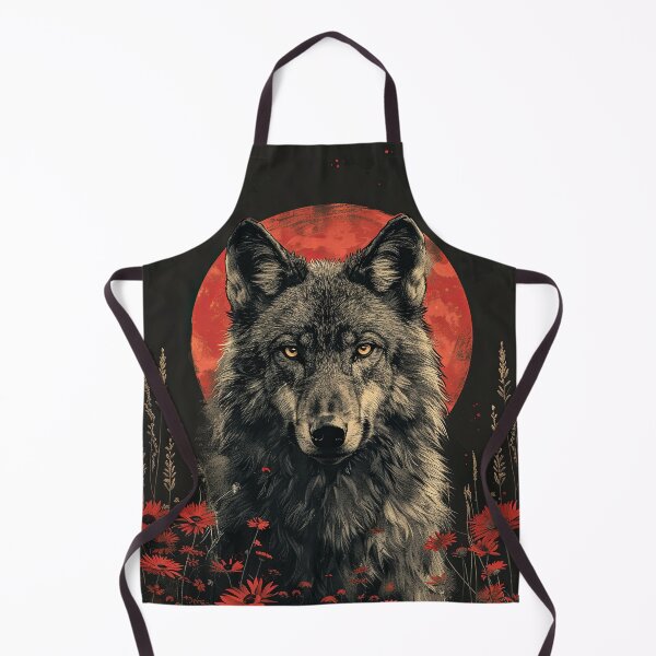 Item preview, Night Wolf Illustration designed and sold by OccultDreams.