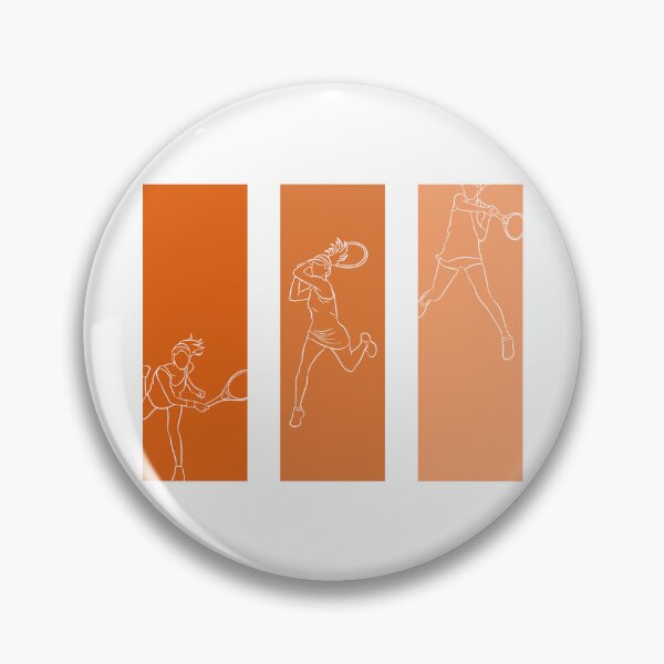 Artikelvorschau, Tennisspieler auf Sandplatz entworfen und verkauft von TieBreak-Tennis.