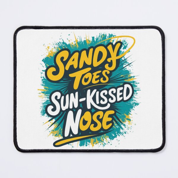 Item preview, Sandy Toes, Sun-Kissed Nose : Stylish and Fun Beach designed and sold by BENMBARK.