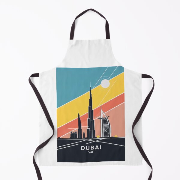 Item preview, Vintage Dubai UAE travel poster – Minimalist retro design for tourism and wall art designed and sold by pod24.