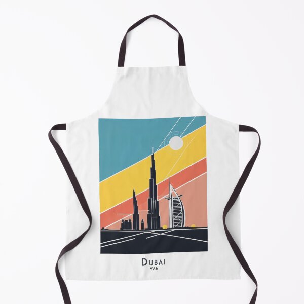 Item preview, Vintage Dubai UAE travel poster – Minimalist retro design for tourism and wall art designed and sold by pod24.