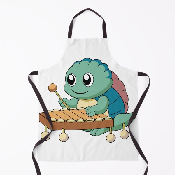 Item preview, Fluffy Turtle Jamming on a Tiny Xylophone designed and sold by omerfdln34.