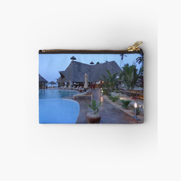 Item preview, Pool In The Rain - White Paradise Resort - Zanzibar Island, Tanzania, Africa designed and sold by exploramum.