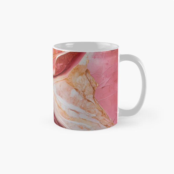 Item preview, Pink and Gold Marble Art designed and sold by ChainsArt.