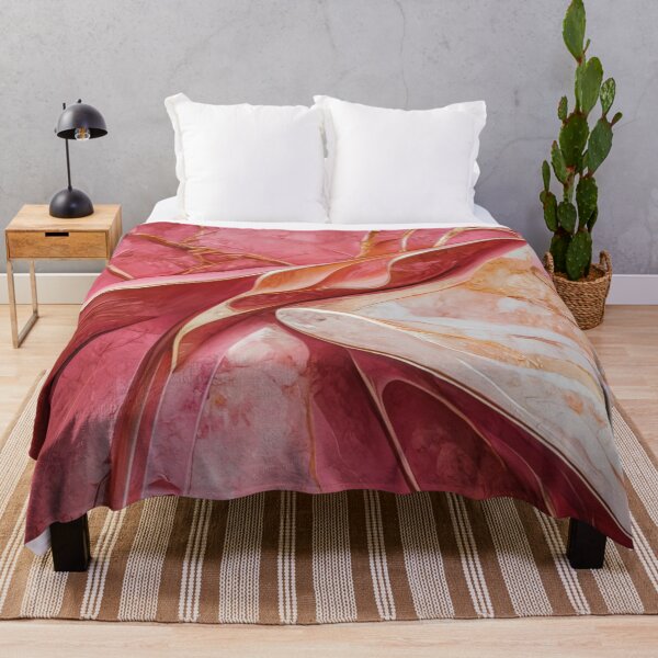 Item preview, Pink and Gold Marble Art designed and sold by ChainsArt.