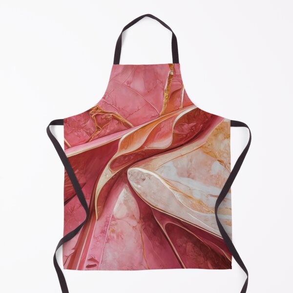 Item preview, Pink and Gold Marble Art designed and sold by ChainsArt.