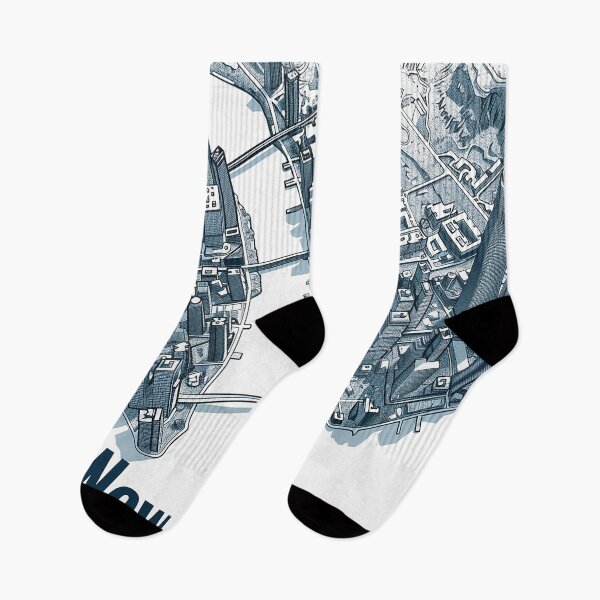 Item preview, Minimalist New York Map designed and sold by nomiraclehere.