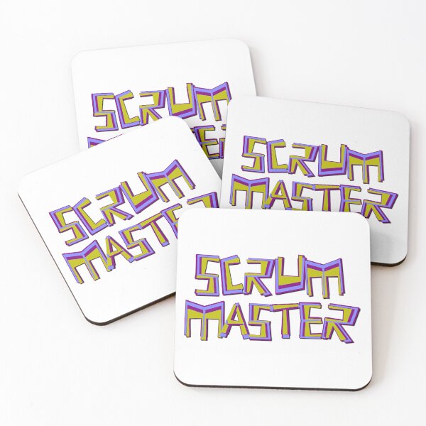 Item preview, Scrum Master Squared designed and sold by benandfreya.