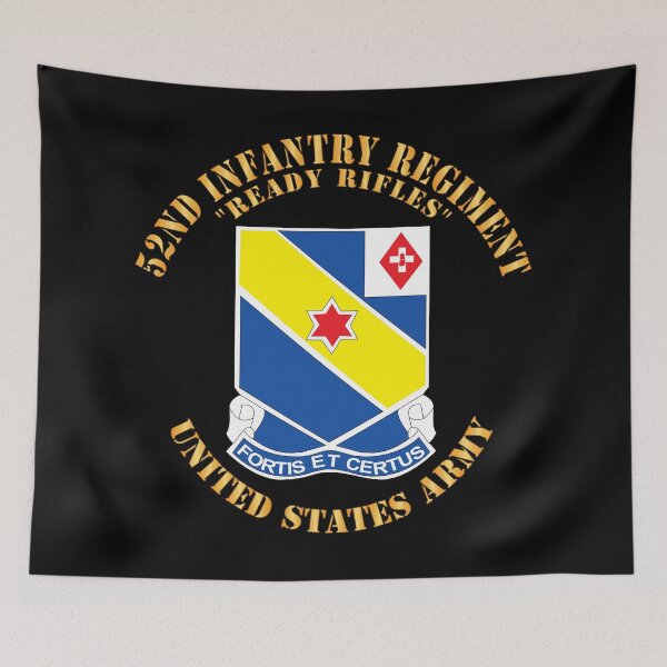 Item preview, 52nd Infantry Regiment - Ready Rifles - US Army X 300 designed and sold by Military Insignia Products.